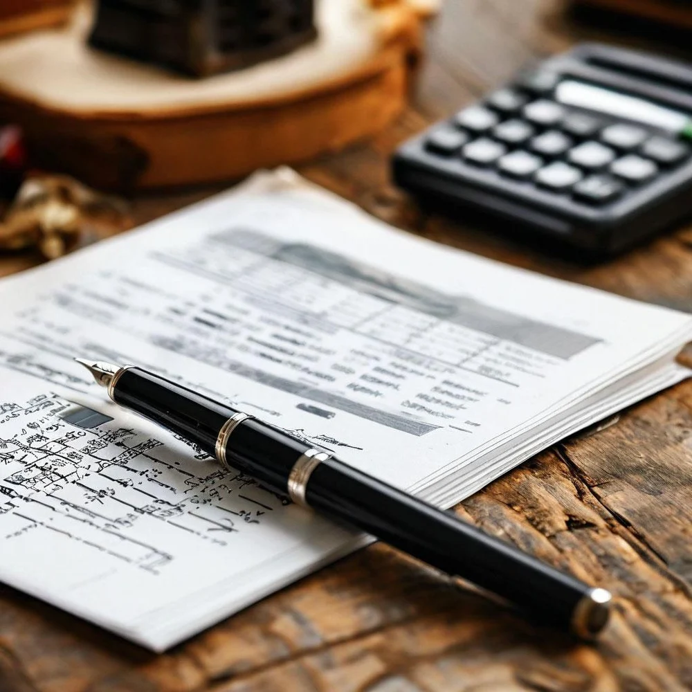 Filling out tax returns and notifications
